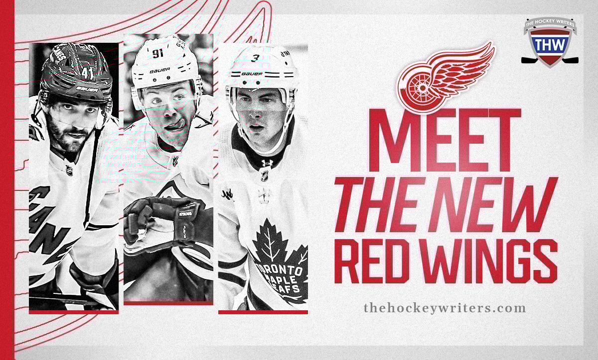 Meet the New Detroit Red Wings Shayne Gostisbehere, Daniel Sprong, Justin Holl