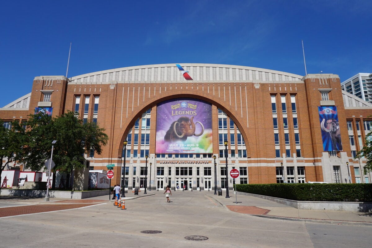 American Airlines Center Dallas Stars