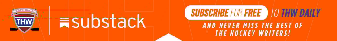 Join 39,000+ hockey fans - subscribe to The Hockey Writers on Substack