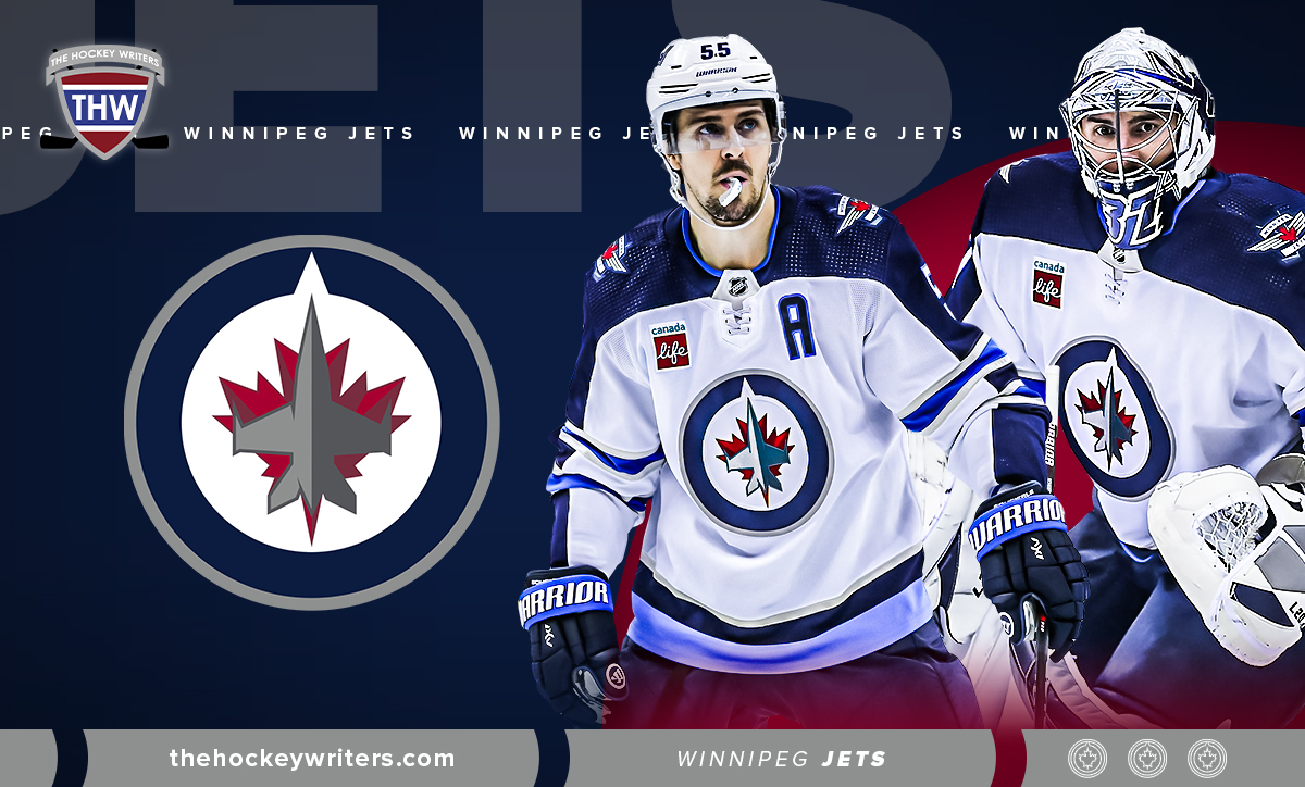 Mark Scheifele and Connor Hellebuyck Winnipeg Jets