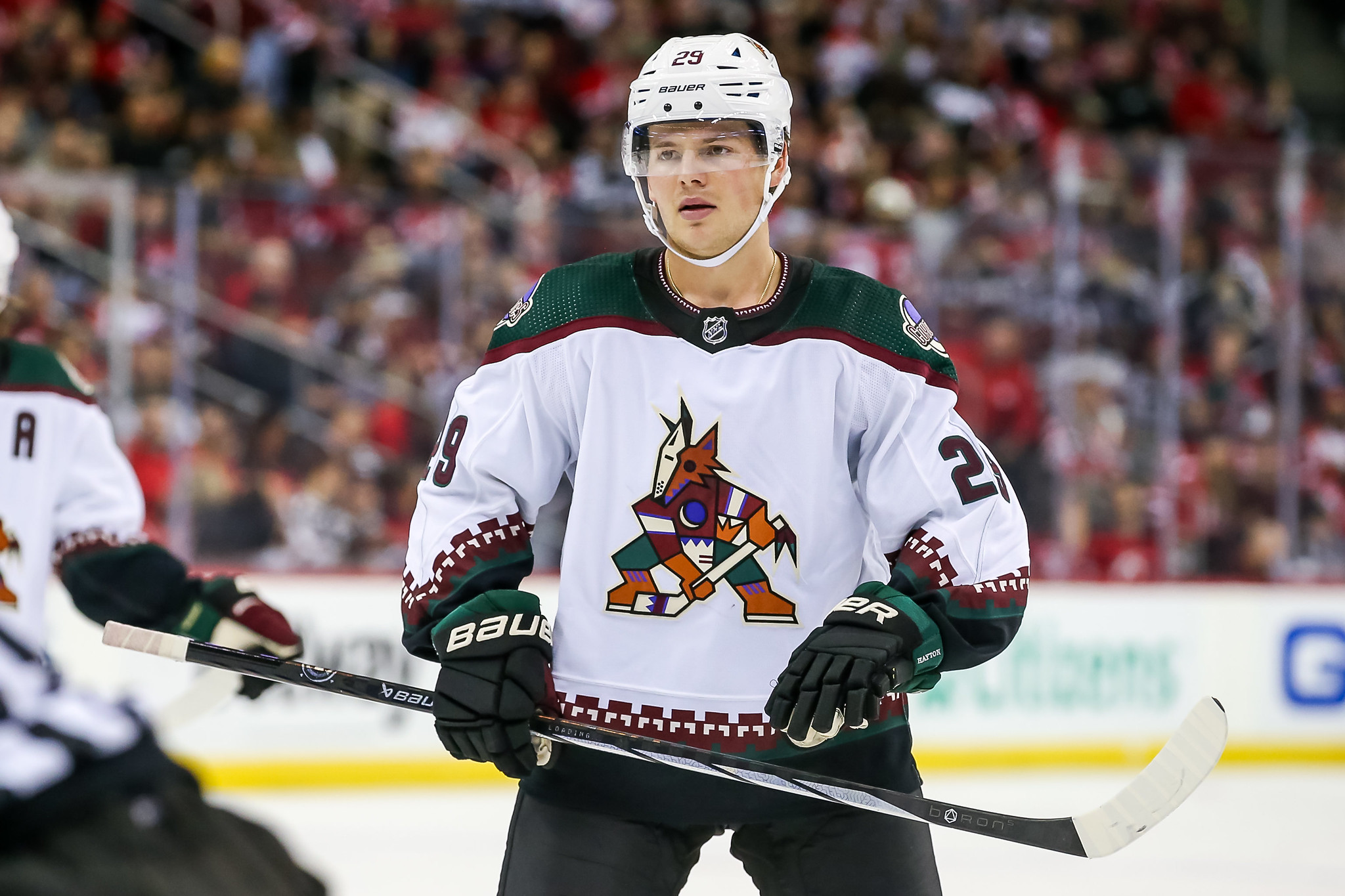 Predicting Arizona Coyote Barrett Hayton’s Next Contract