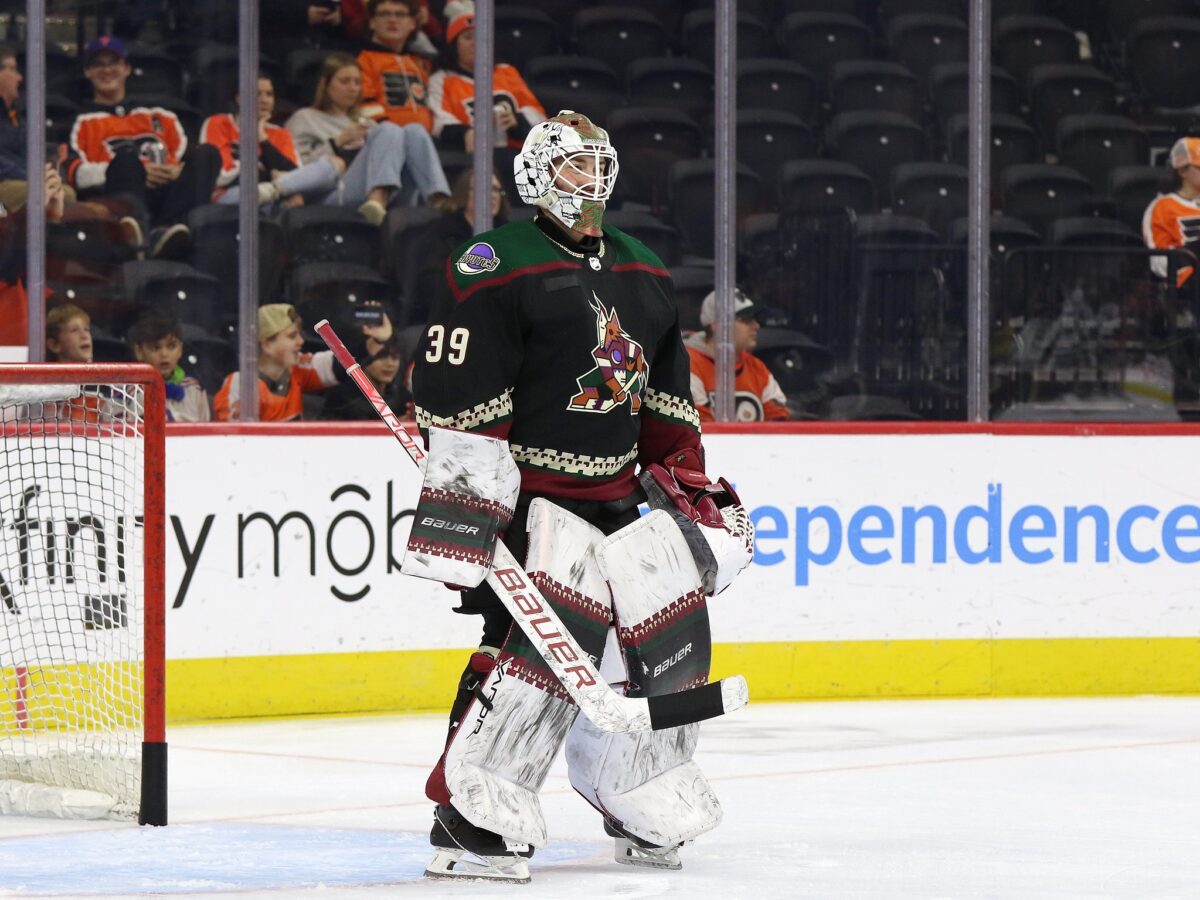 Connor Ingram Arizona Coyotes