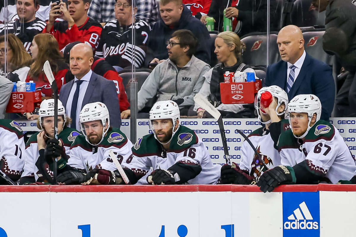 Arizona Coyotes Bench