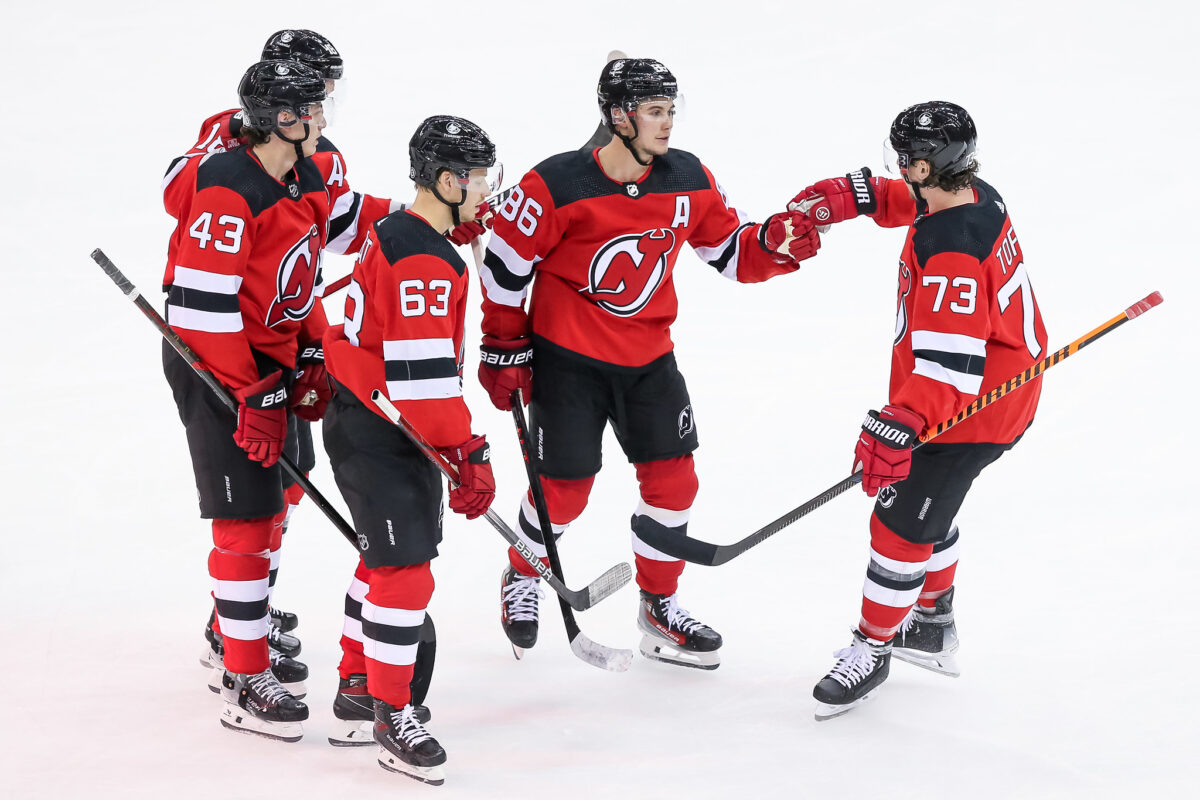 New Jersey Devils Celebrate