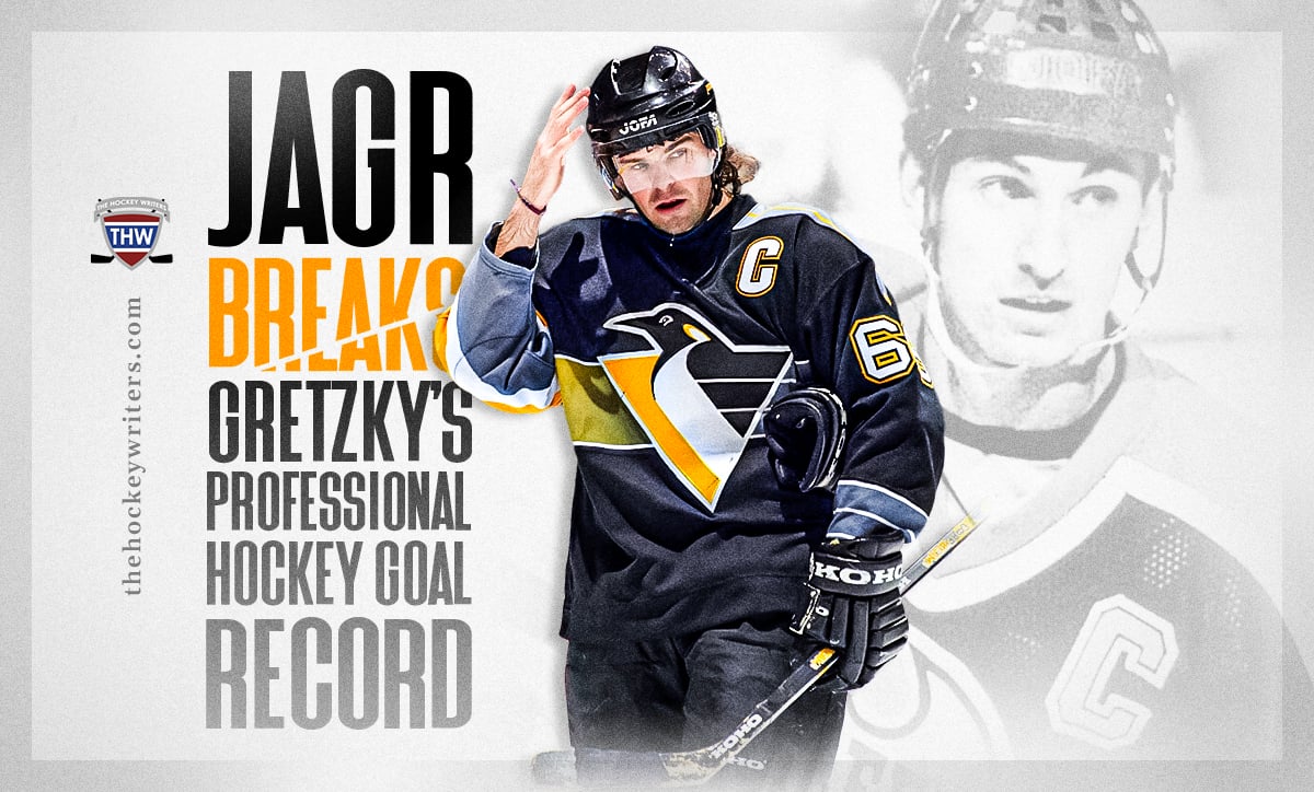 Jaromír Jágr Breaks Gretzky’s Professional Hockey Goal Record