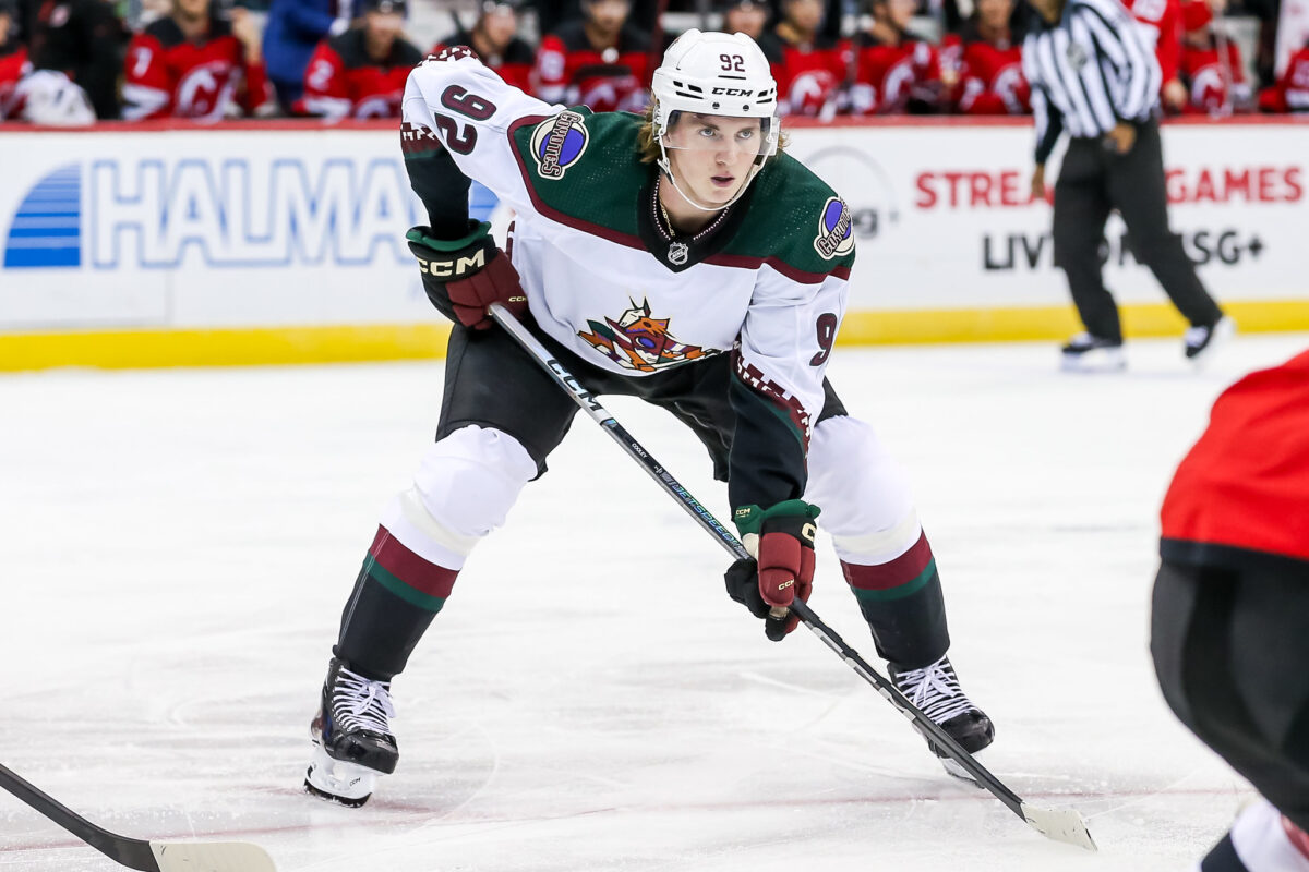 Logan Cooley Arizona Coyotes