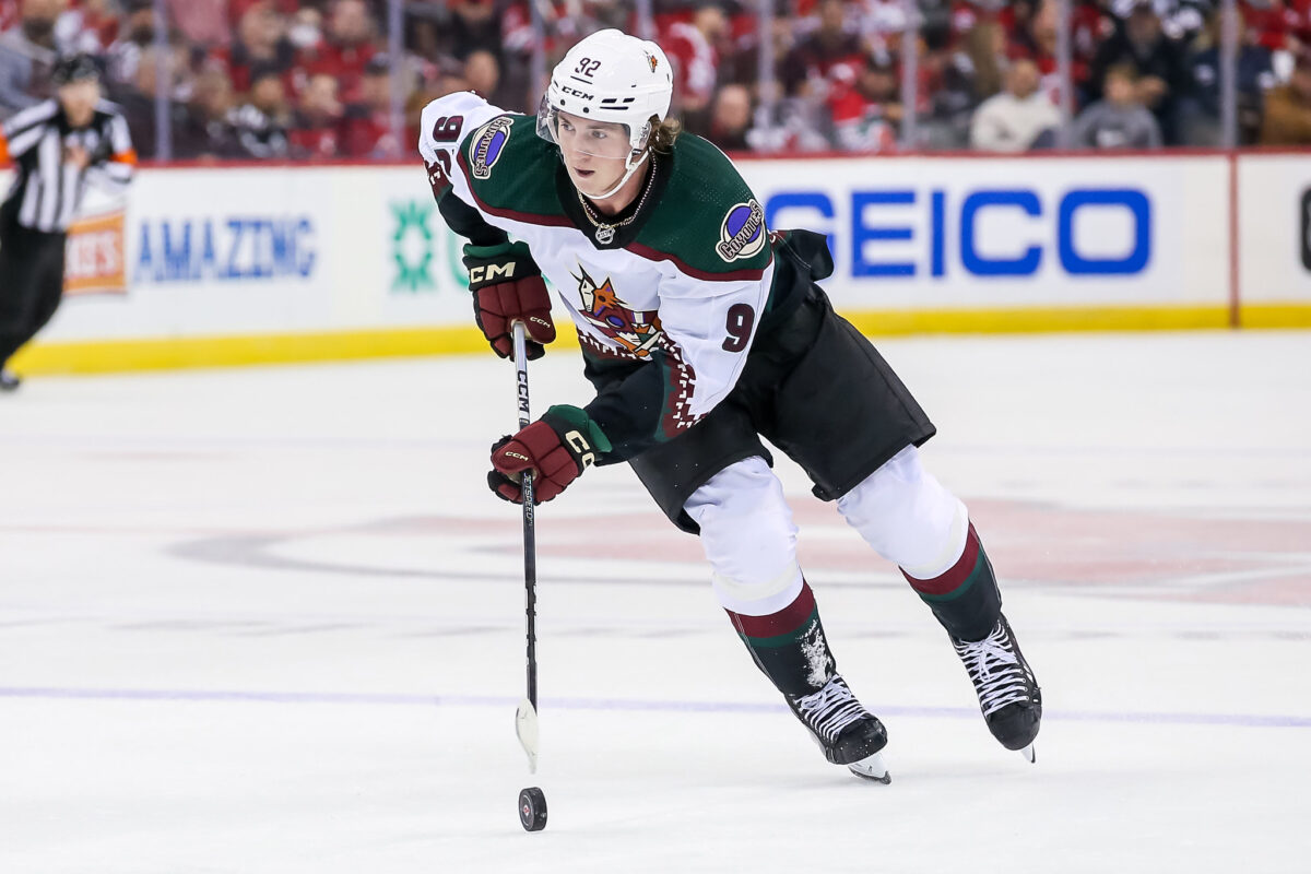 Logan Cooley Arizona Coyotes