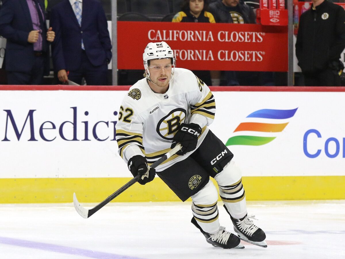 Oskar Steen Boston Bruins