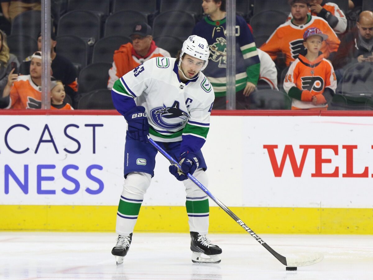 Quinn Hughes Vancouver Canucks