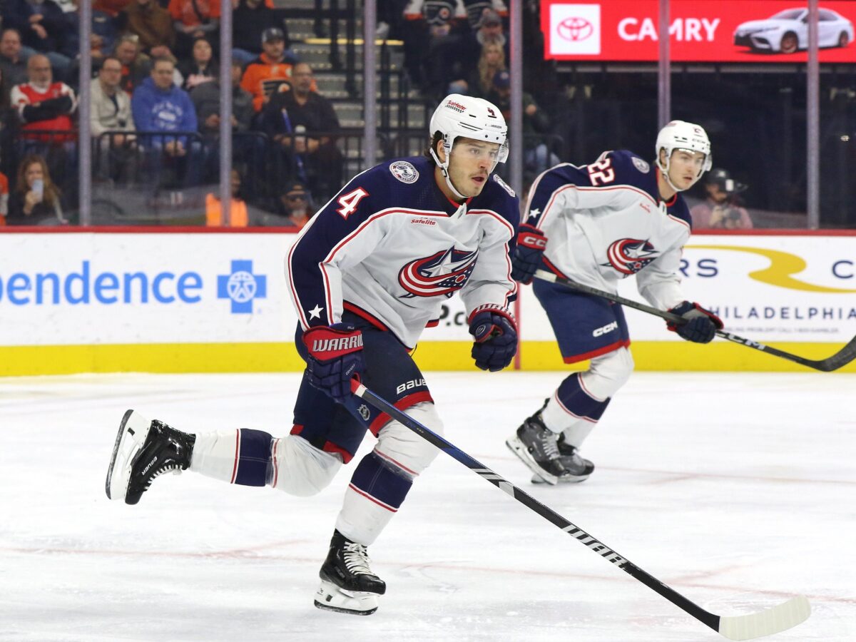 Cole Sillinger Columbus Blue Jackets