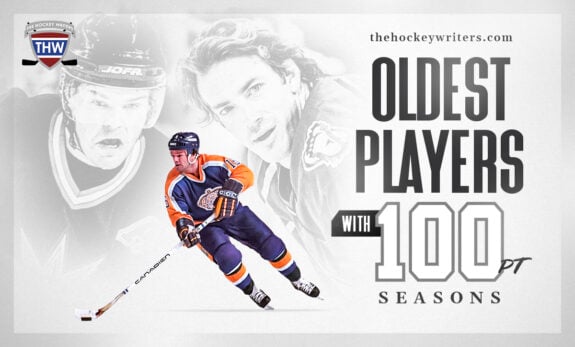 Oldest Players with 100-Point Seasons
