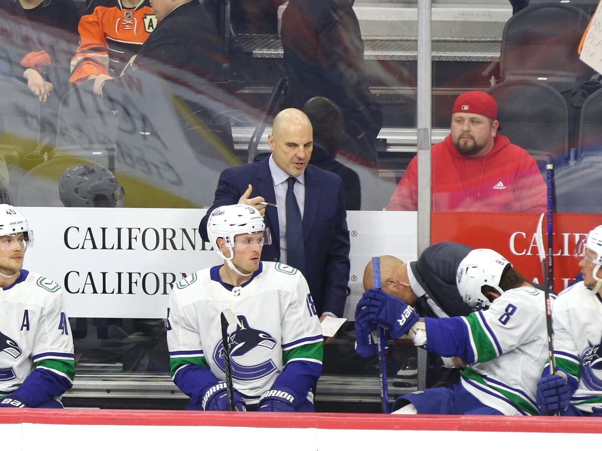 Rick Tocchet Vancouver Canucks