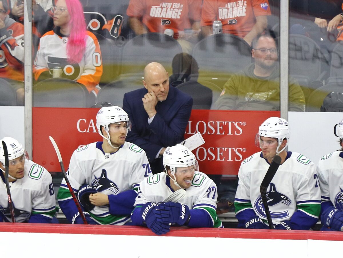 Rick Tocchet Vancouver Canucks