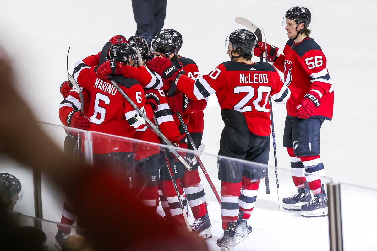 New Jersey Devils Celebrate
