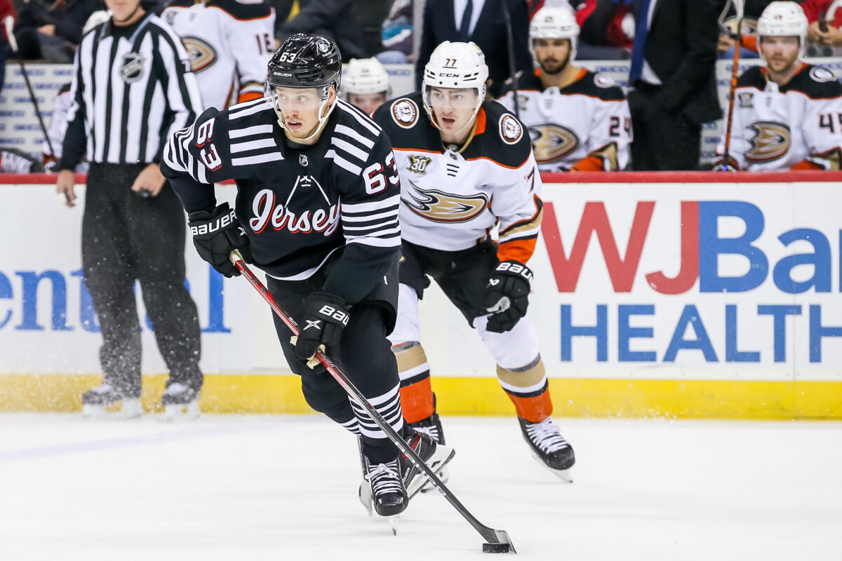 Jesper Bratt New Jersey Devils