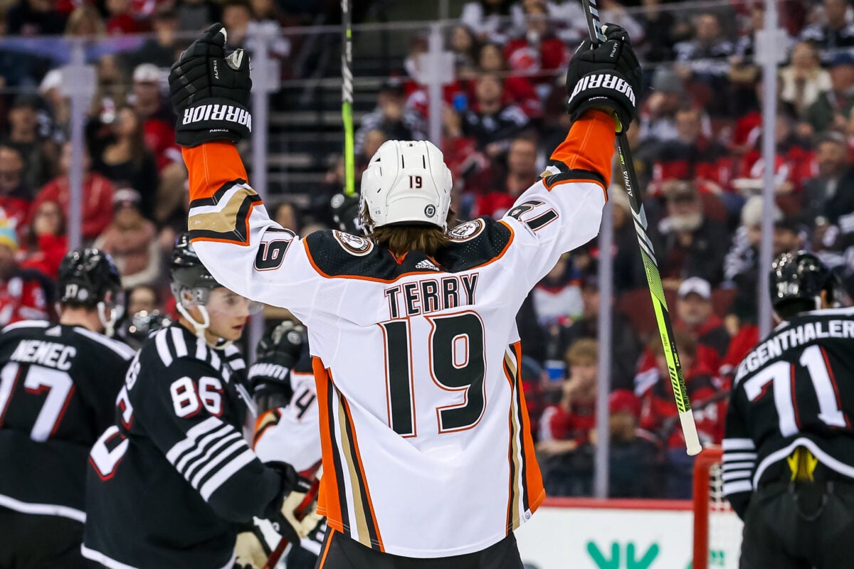 Troy Terry Anaheim Ducks