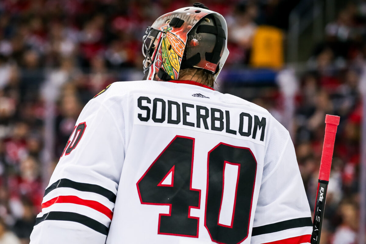 Arvid Soderblom Chicago Blackhawks