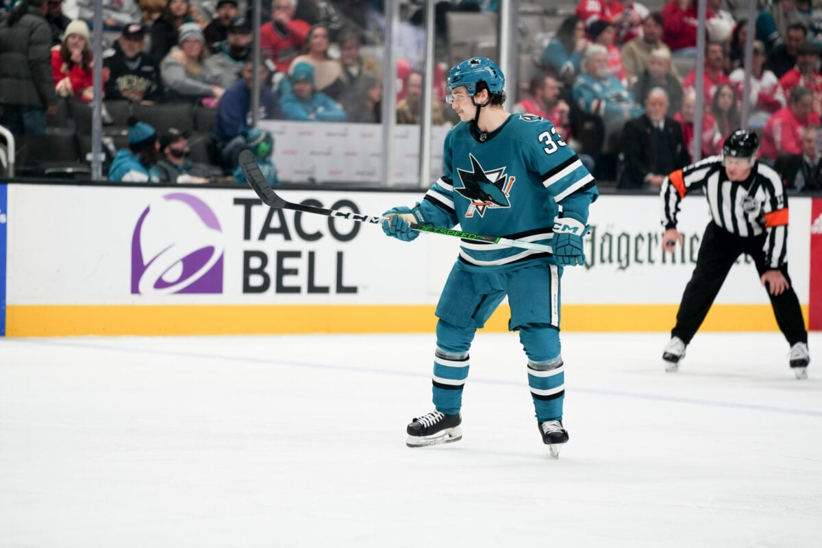 Calen Addison San Jose Sharks