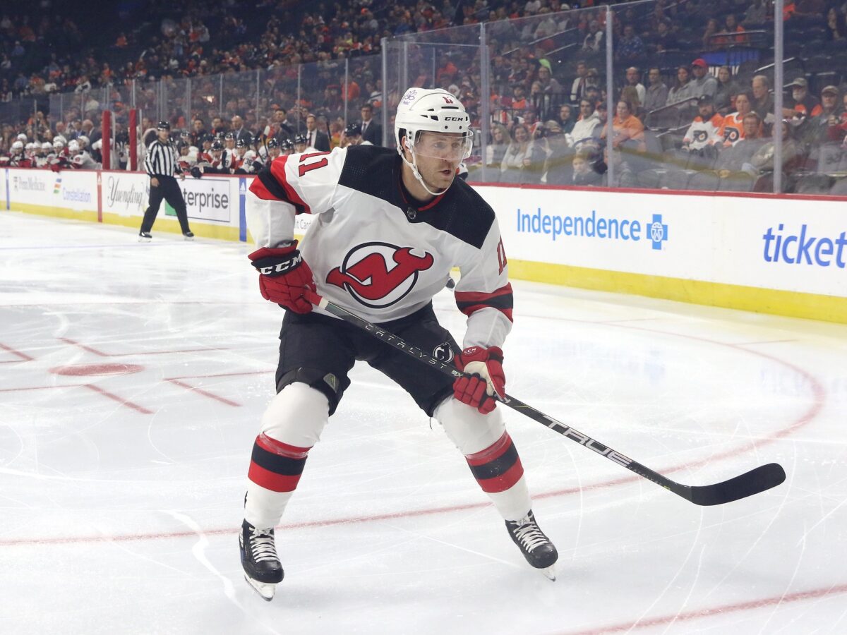 Chris Tierney New Jersey Devils