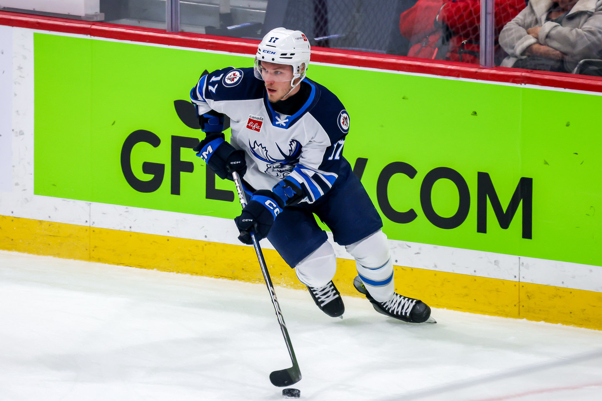 Jets’ Prospect Danny Zhilkin to Make NHL Debut