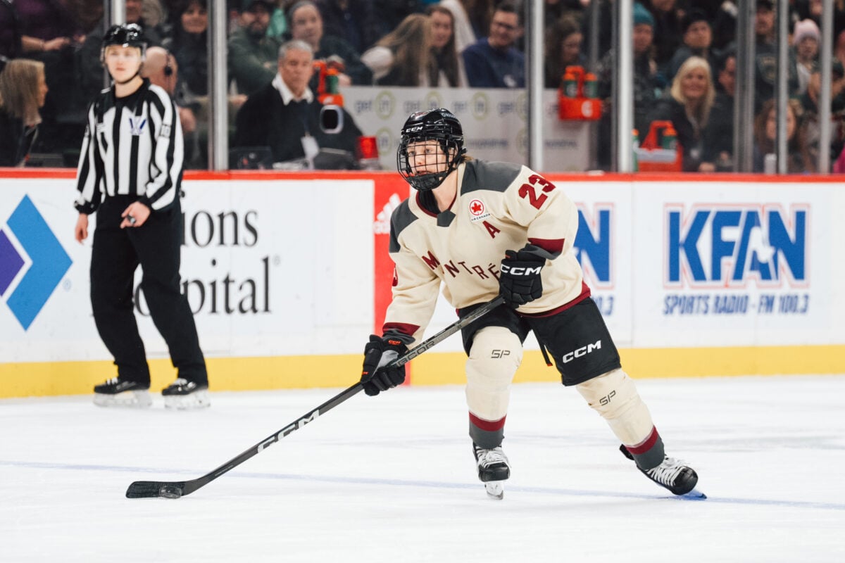 Erin Ambrose PWHL Montreal