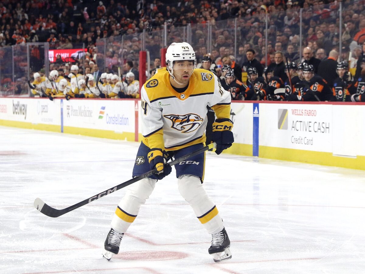 Kiefer Sherwood Nashville Predators
