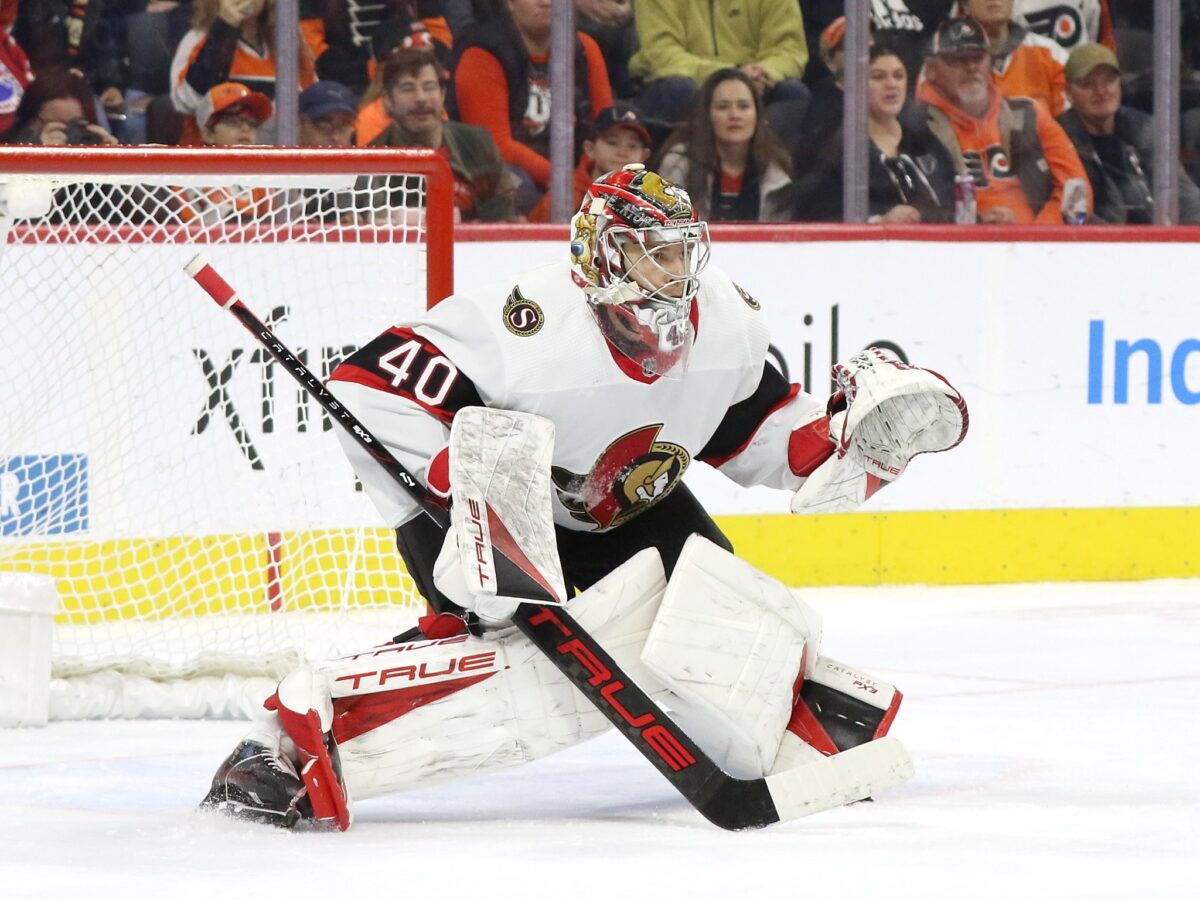 Mads Sogaard Ottawa Senators