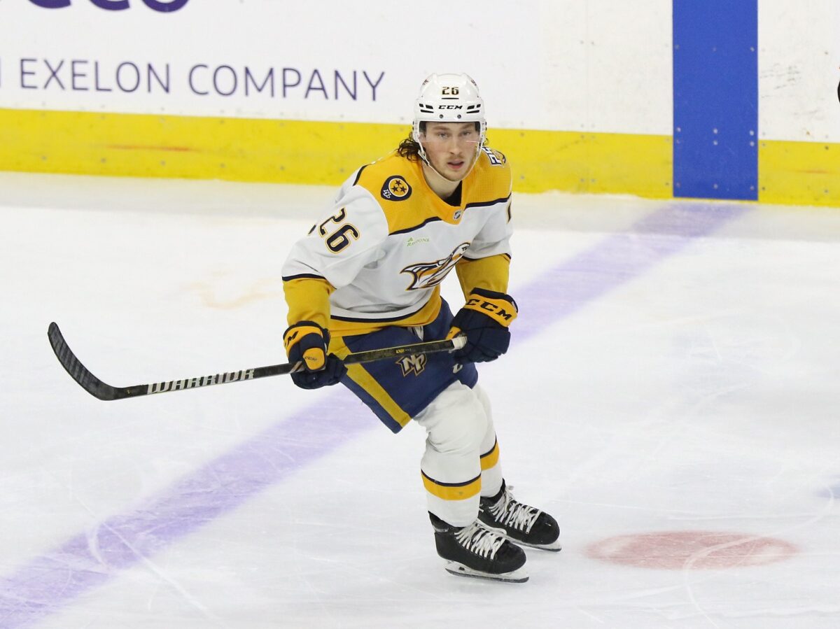 Philip Tomasino Nashville Predators