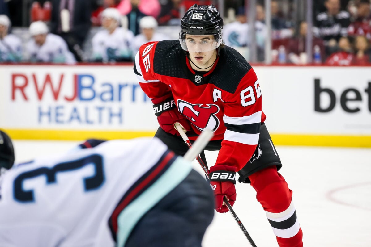 Jack Hughes New Jersey Devils