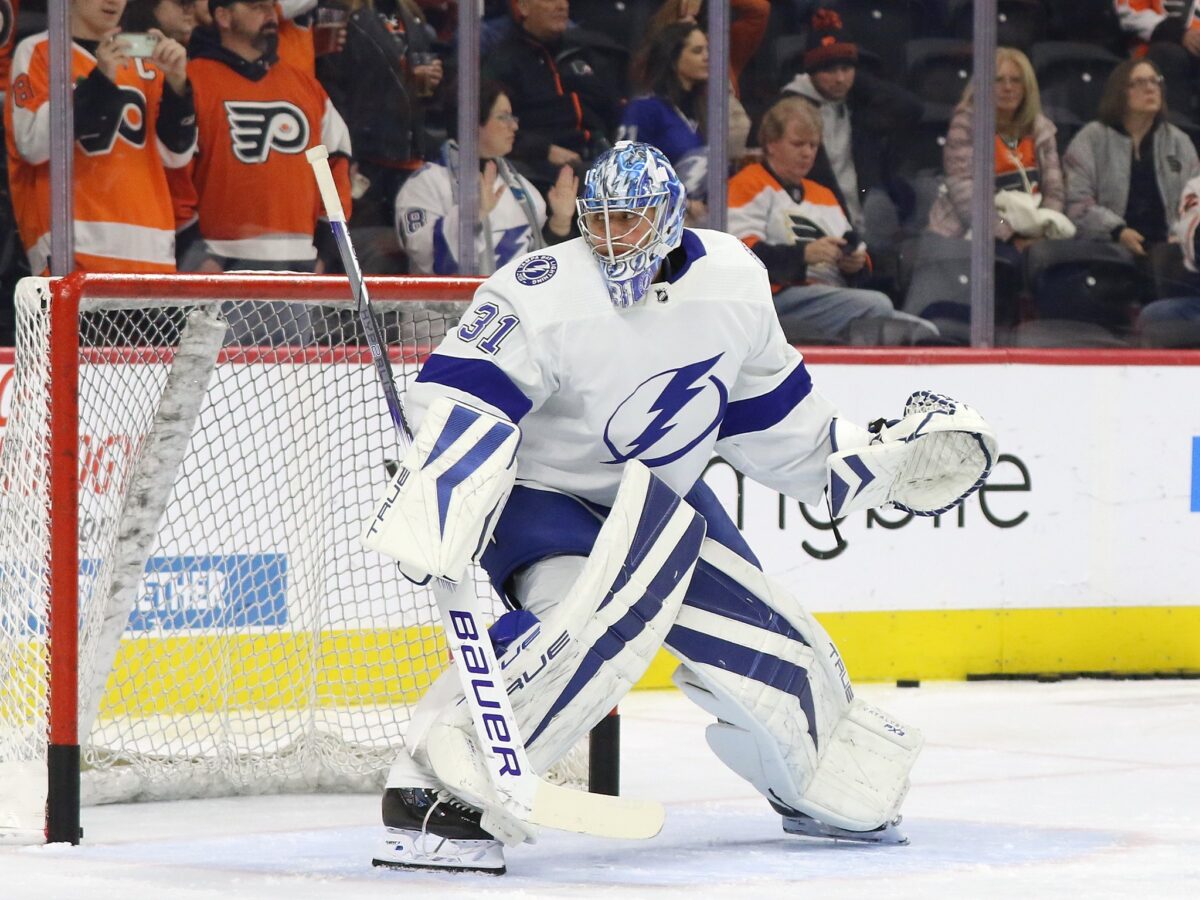 Jonas Johansson Tampa Bay Lightning