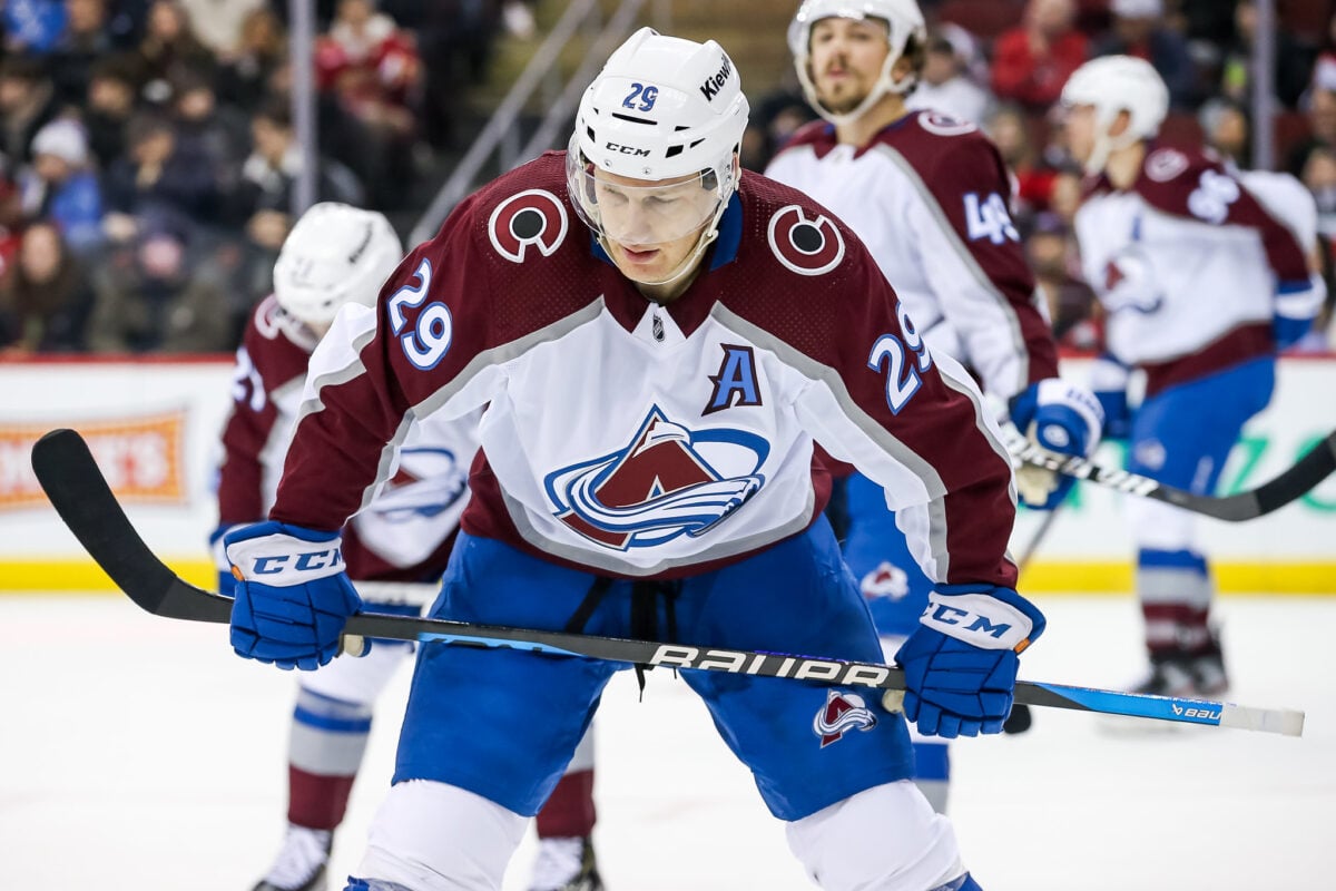 Nathan MacKinnon Colorado Avalanche