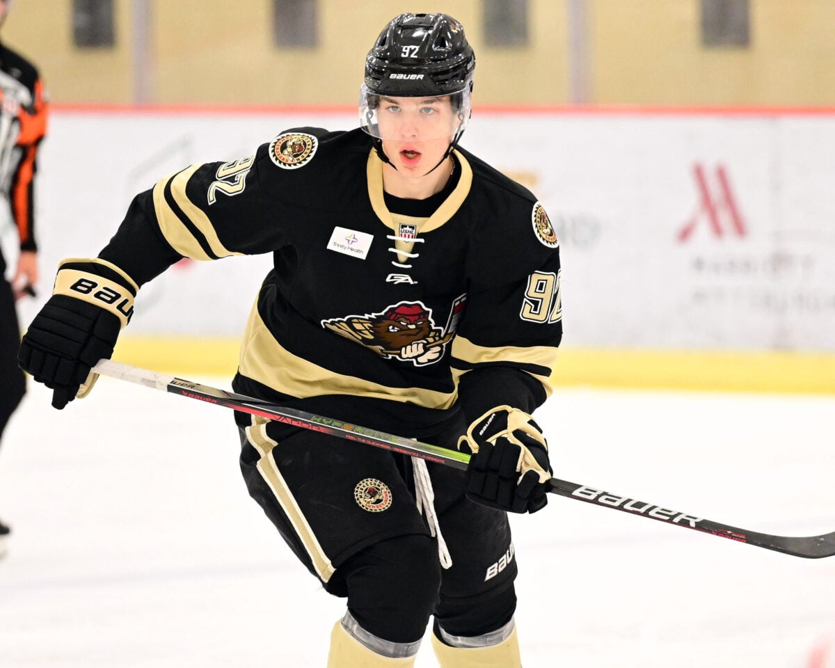 Matvei Gridin Muskegon Lumberjacks