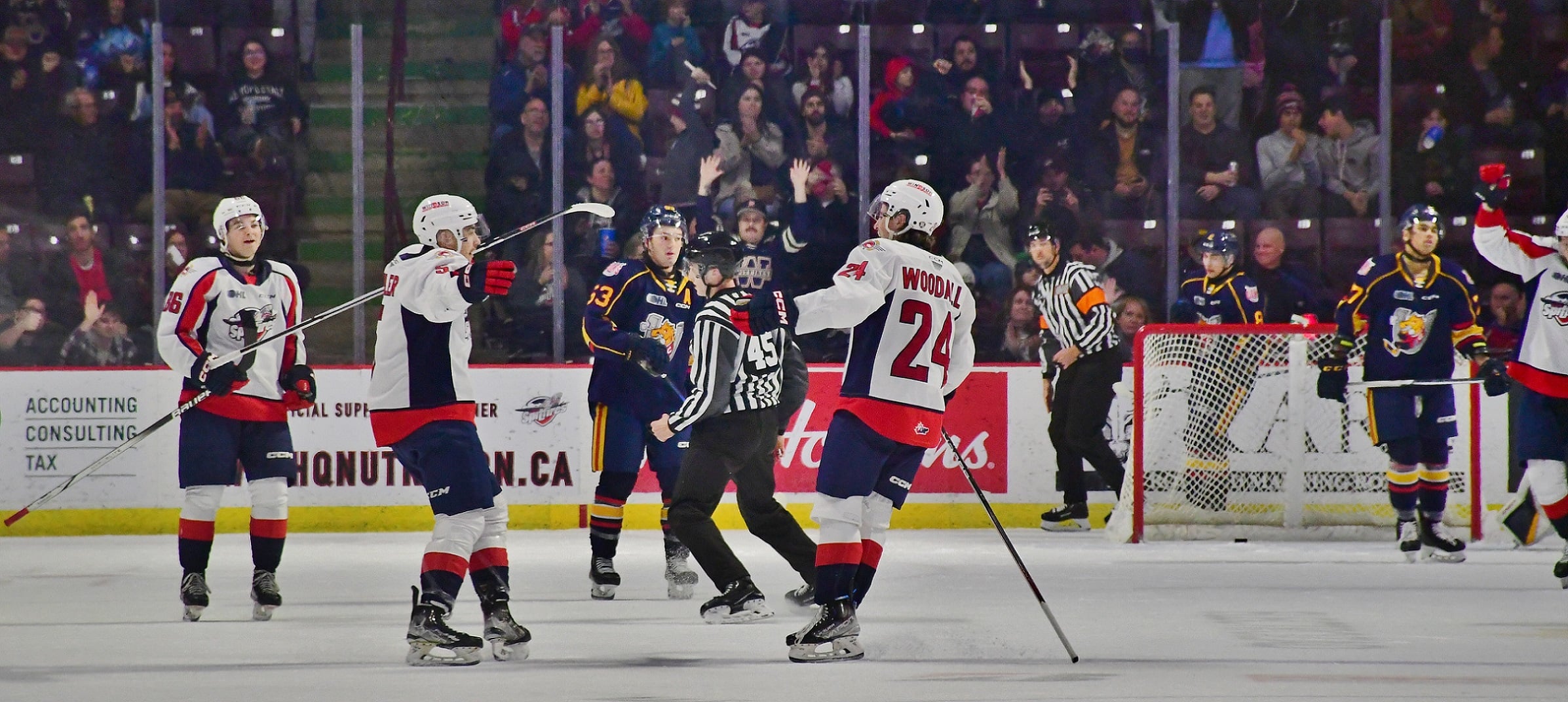 Spitfires’ Carson Woodall Named 2025-26 OHL Humanitarian of the Year