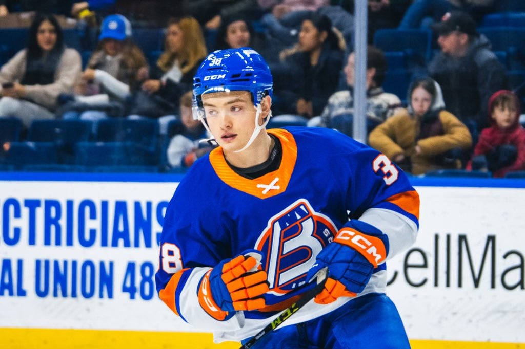 Alex Jefferies Bridgeport Islanders