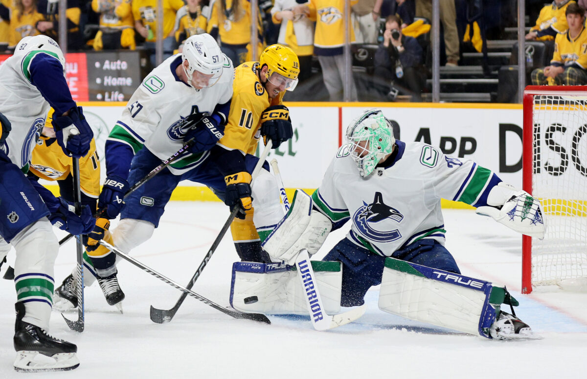 Casey DeSmith Vancouver Canucks