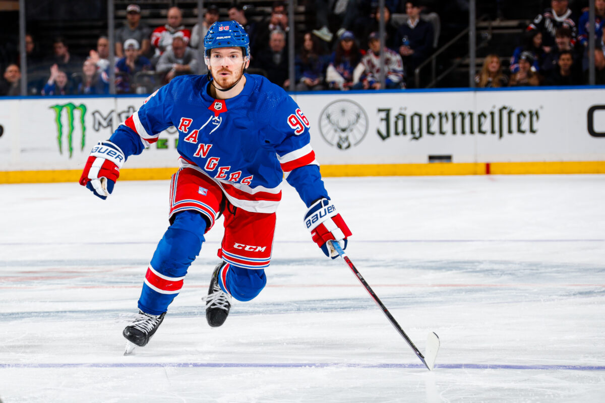 Jack Roslovic New York Rangers