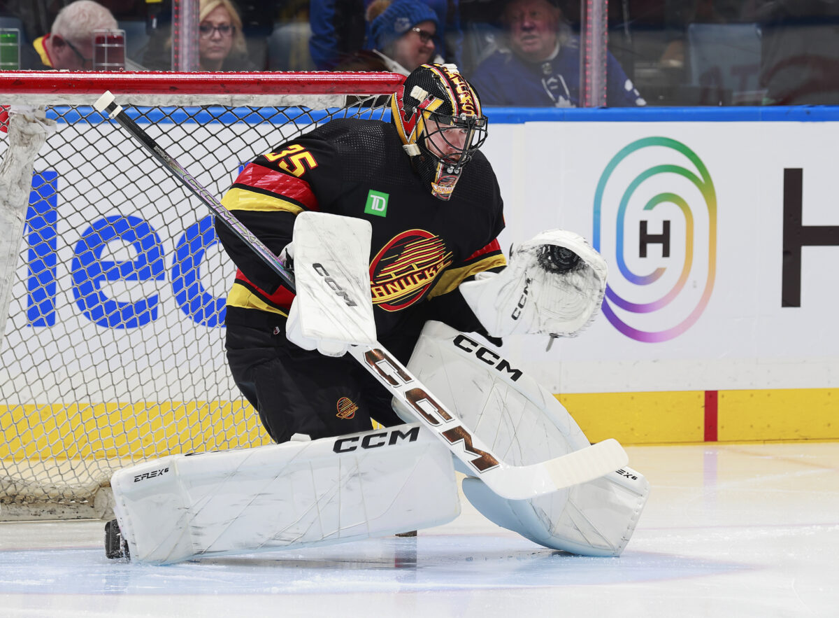 Thatcher Demko Vancouver Canucks