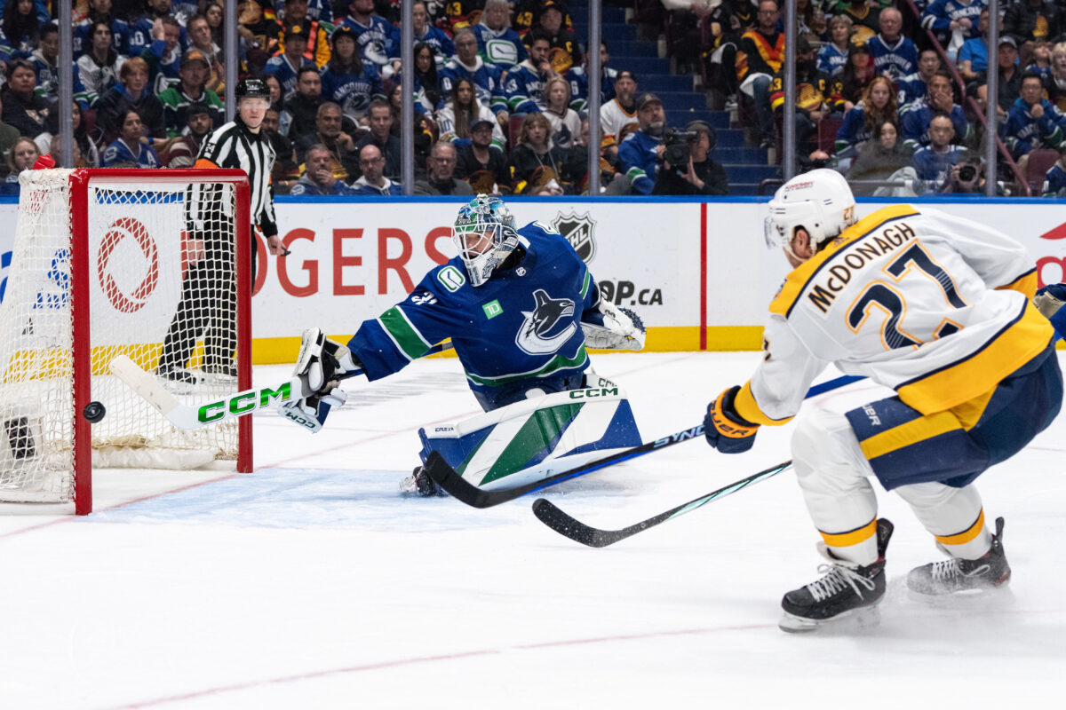 Arturs Silovs Vancouver Canucks