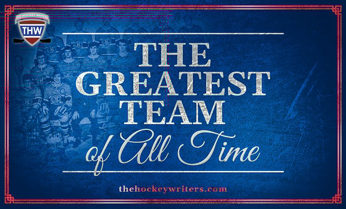 The Greatest Team of All Time: The Montreal Junior Canadiens