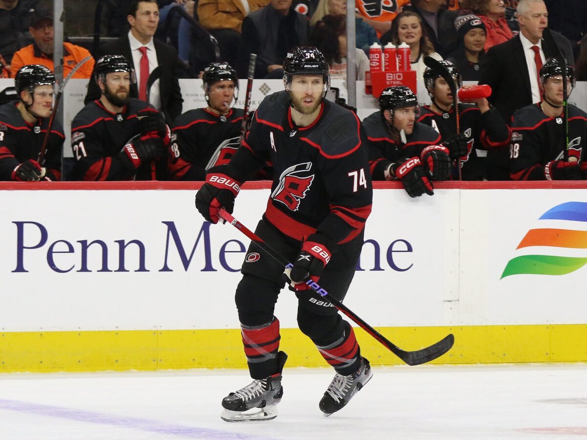 Jaccob Slavin Carolina Hurricanes