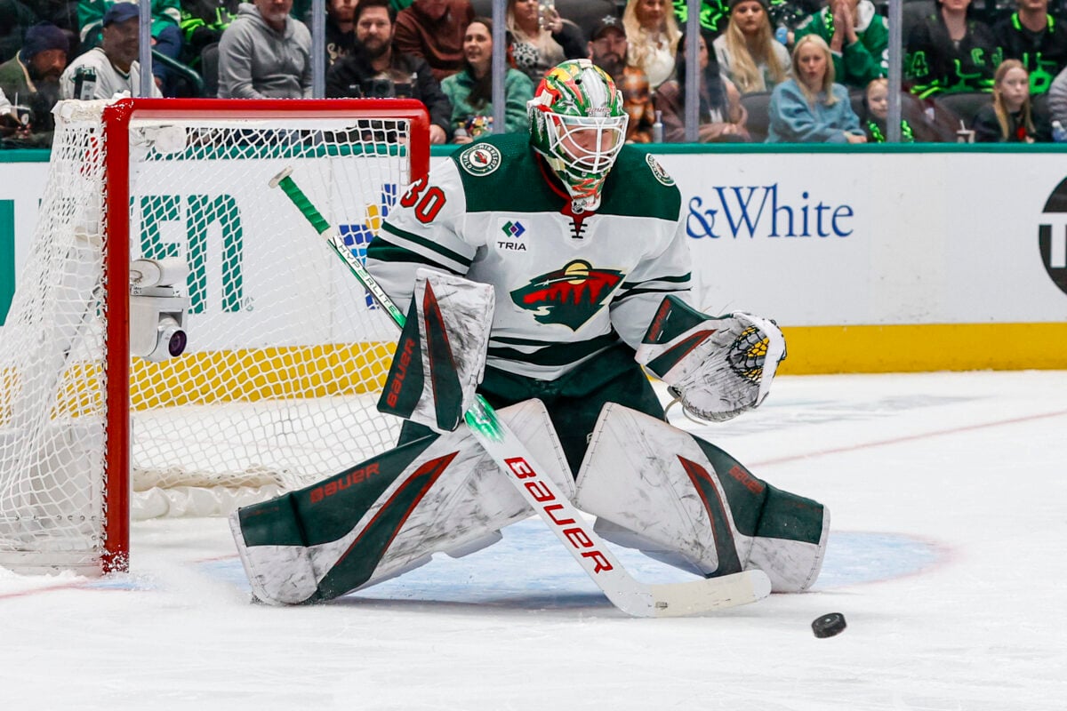 Jesper Wallstedt Minnesota Wild