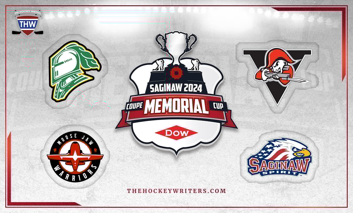 Saginaw 2024 Memorial Cup Drummondville, London, Moose Jaw, and Saginaw