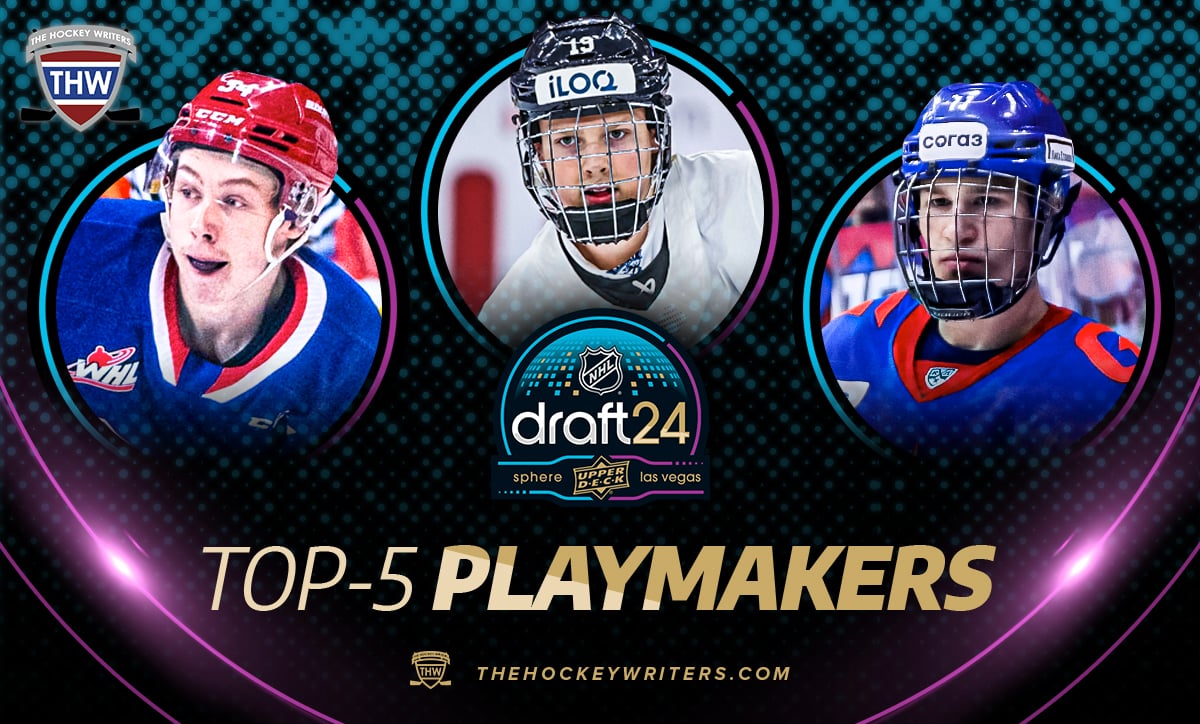 Top 5 playmakers for the 2024 NHL Entry draft Ivan Demidov, Konsta Helenius and Berkly Catton