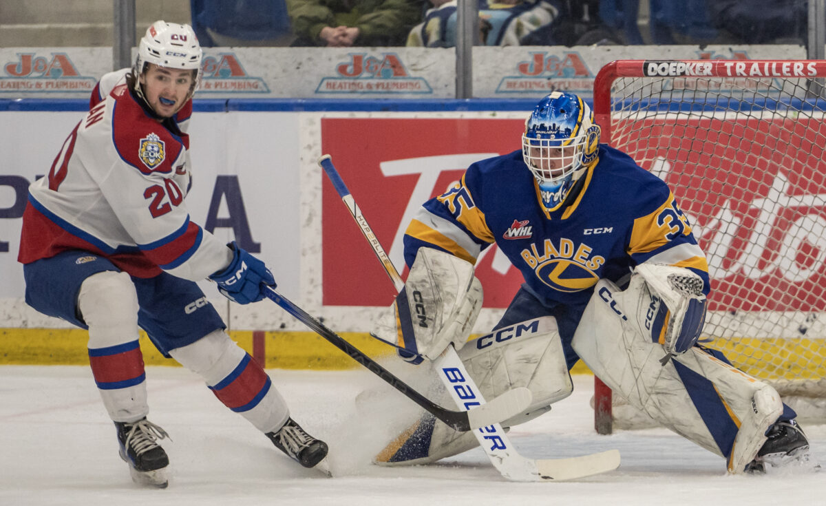 Evan Gardner Saskatoon Blades