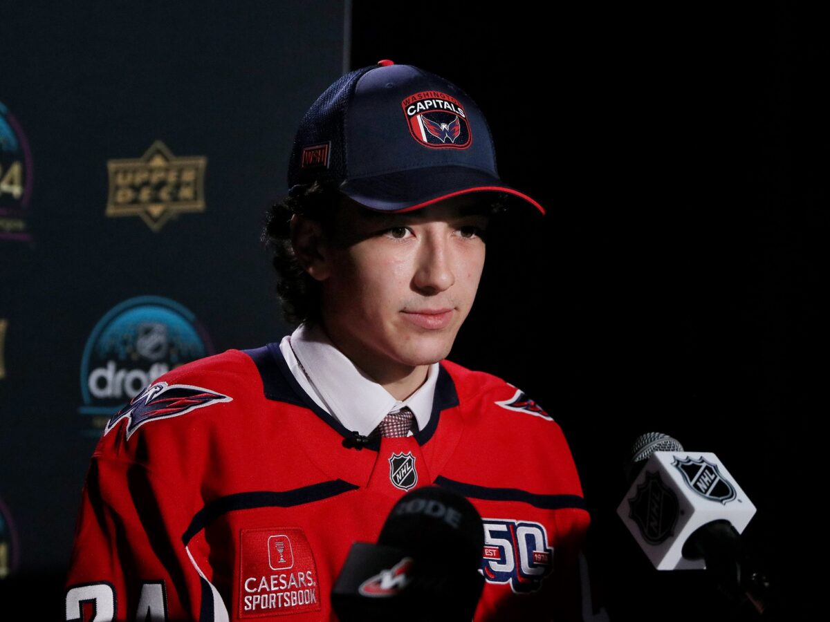 Terik Parascak Washington Capitals