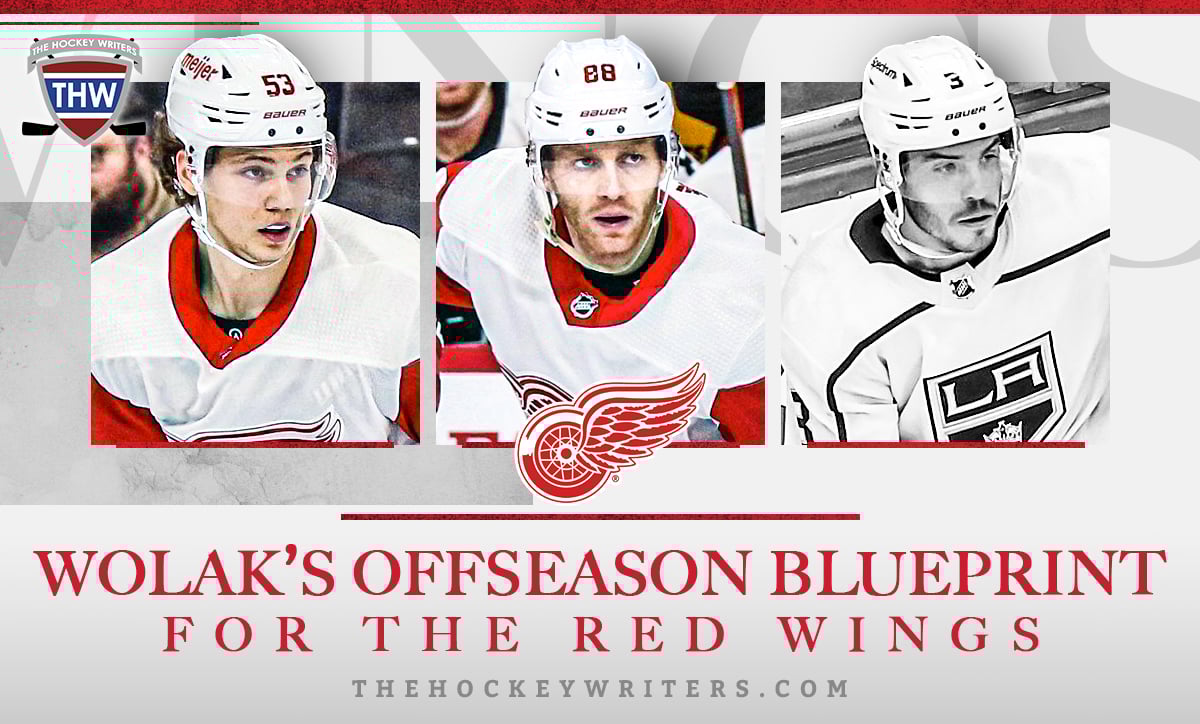 Patrick Kane, Moritz Seider, and Matt Roy in Wolak's Offseason Blueprint for the Detroit Red Wings