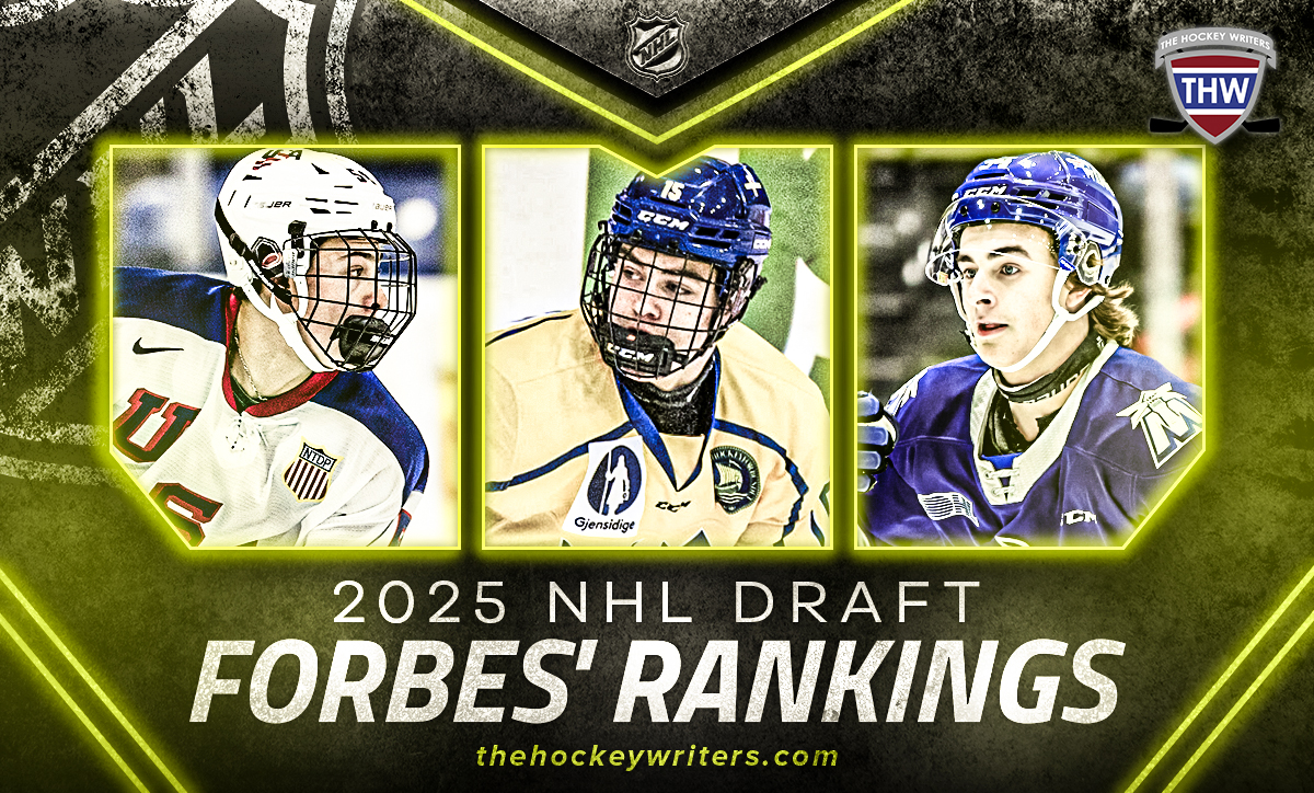2025 NHL Draft Forbes' Rankings James Hagens, Porter Martone, and Anton Frondell