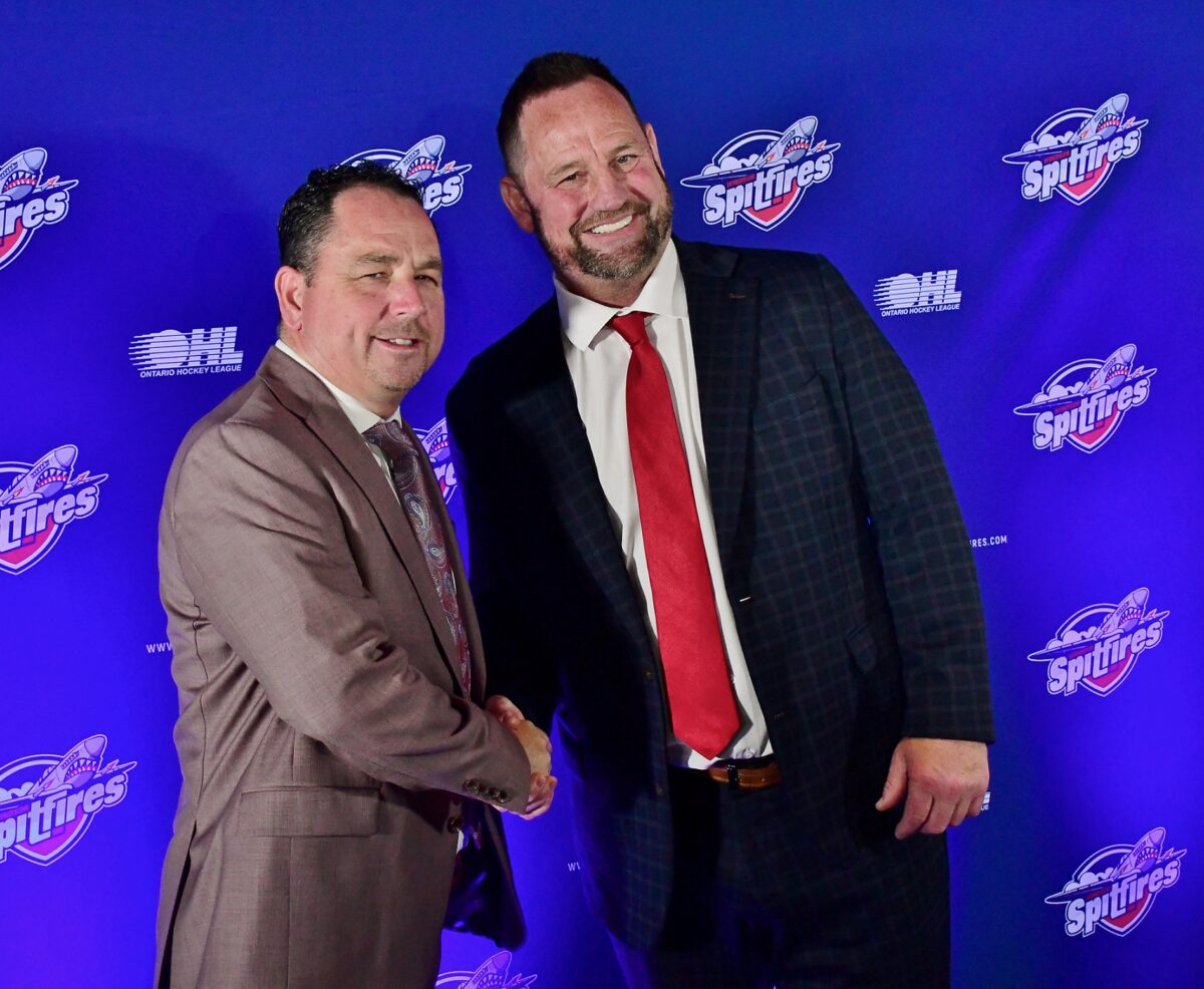 Bill Bowler Greg Walters Windsor Spitfires