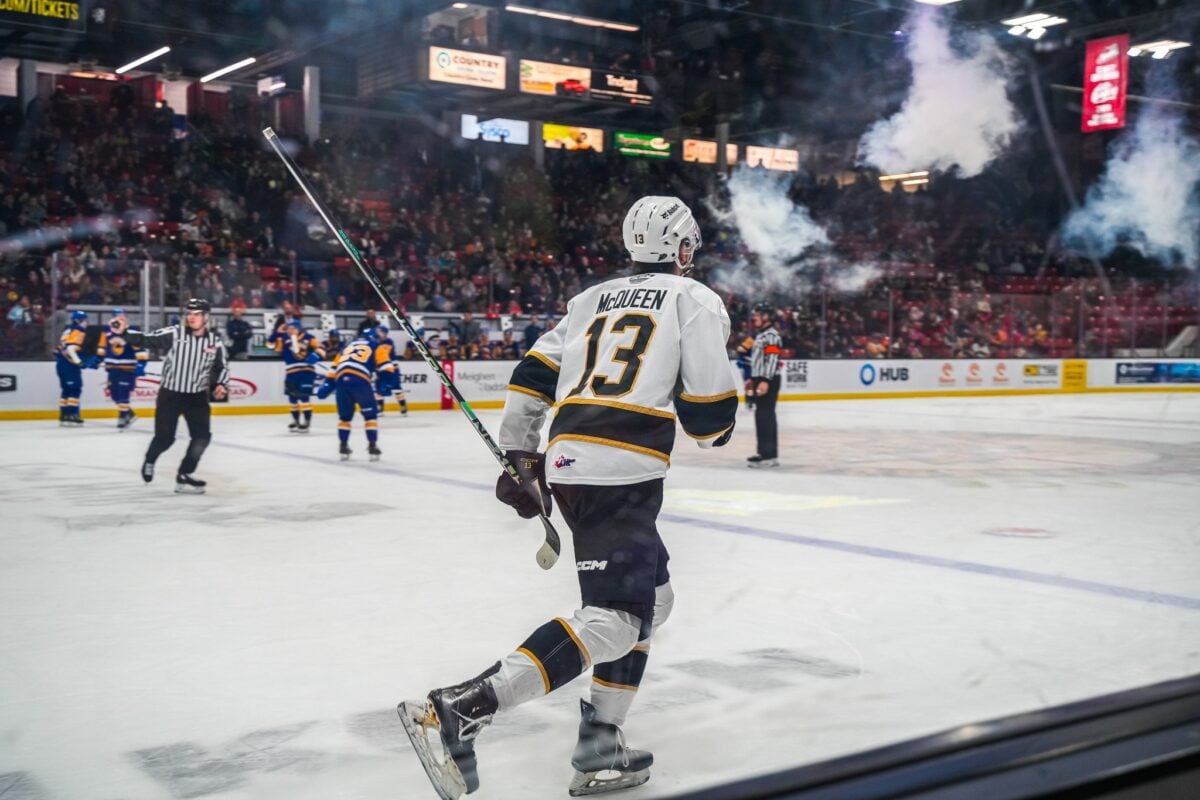 Roger McQueen Brandon Wheat Kings