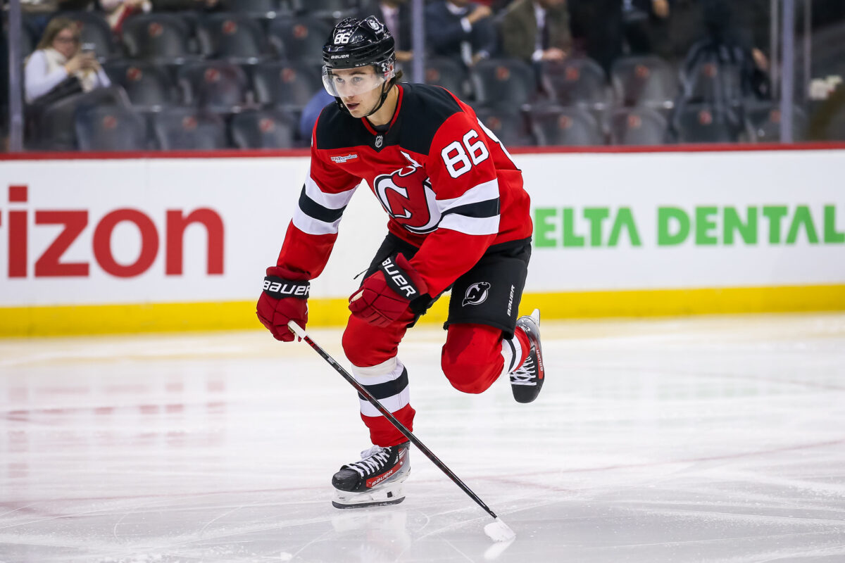Jack Hughes New Jersey Devils